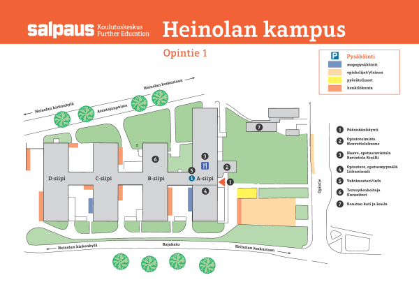 Heinolan kampus - Koulutuskeskus Salpaus